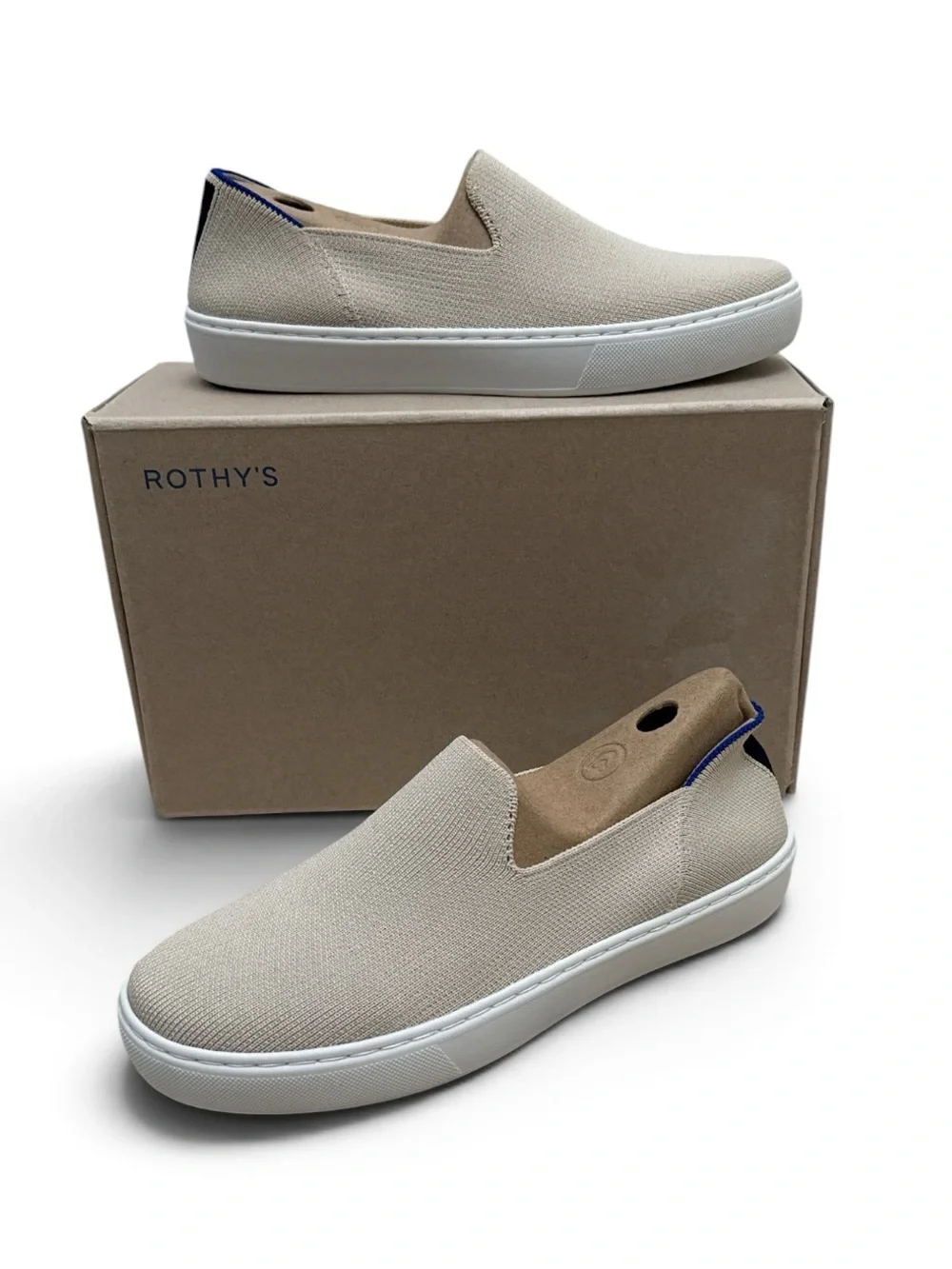 Rothy’s The Sneakers Women's Comfort Slip On Shoes Size 7 New